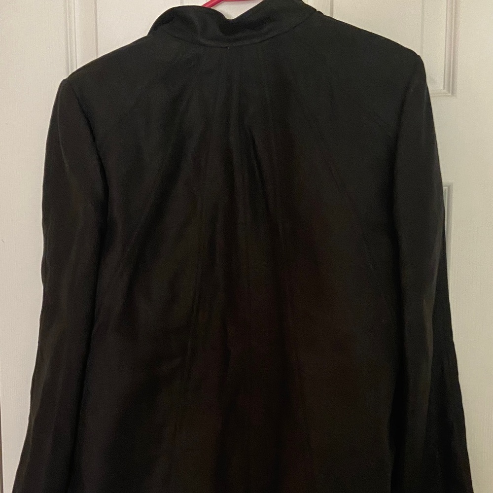 Vintage Linda Allard Ellen Tracy Classic Black Women's Blazer - Picture 11 of 11